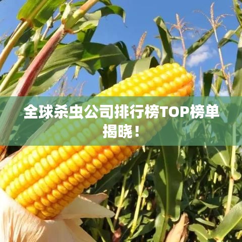 全球杀虫公司排行榜TOP榜单揭晓！