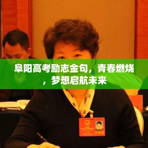 阜阳高考励志金句，青春燃烧，梦想启航未来
