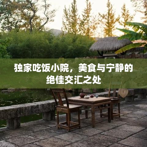独家吃饭小院，美食与宁静的绝佳交汇之处