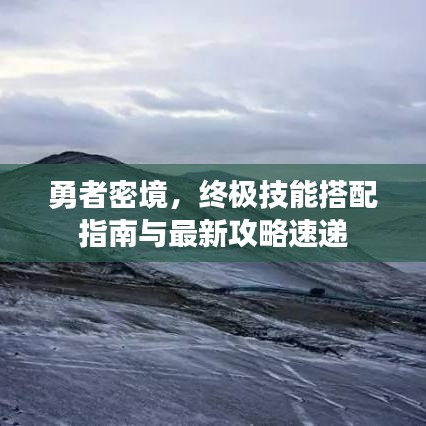 勇者密境，终极技能搭配指南与最新攻略速递