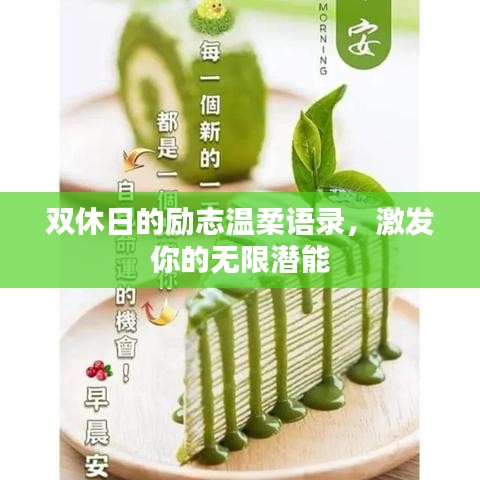 双休日的励志温柔语录，激发你的无限潜能
