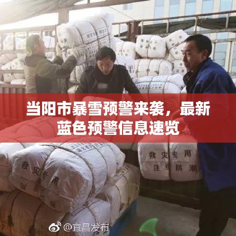 当阳市暴雪预警来袭，最新蓝色预警信息速览