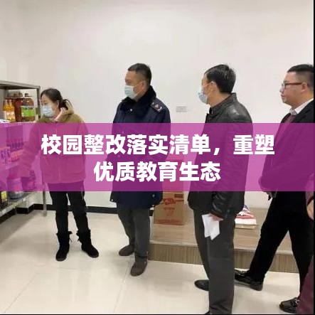 校园整改落实清单，重塑优质教育生态