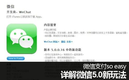 微信4.5.官方下载,安全设计解析-VE版_v9.171