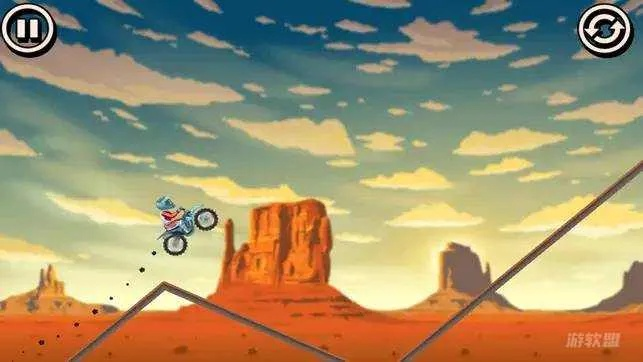 极限摩托游戏下载官方或老版本ios软件，轻量级但体验感十足的竞速之选