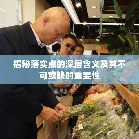 揭秘落实点的深层含义及其不可或缺的重要性